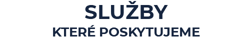 služby které poskytujeme